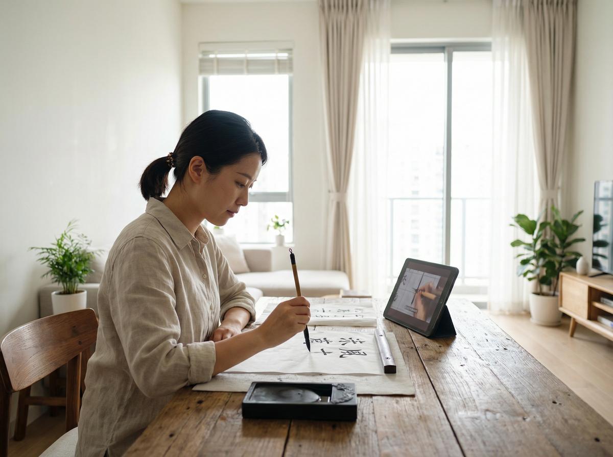 精神小妹传媒书法教程传媒